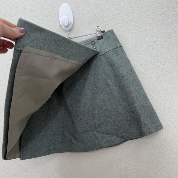 VTG Eddie Bauer Wool Blend Academia Skirt Womens size 12 Petite - Picture 2 of 7